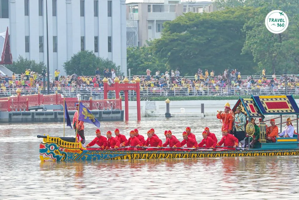 ซ้อมใหญ่ขบวนพยุหยาตราทางชลมารค (วันที่ 15 ต.ค.)