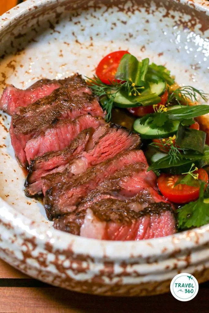 CHARGRILLED MAHA SARAKHAM WAGYU BEEF SALAD