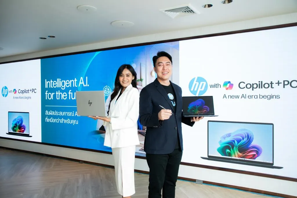   เป้าหมายของ HP ในปี 2568 คือการเป็นผู้นำตลาด AI PC ในประเทศไทย